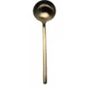 Mepra Due Ice Oro Gravy Ladle In Gold