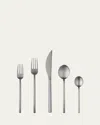 Mepra 5 Pcs Place Setting Stile With Steak Knife