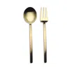 Mepra Due Ice Oro 2-piece Serving Set In Gold