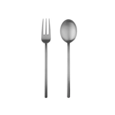 Mepra Due Ice Serving Utensil Set In Silver