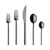 Mepra Due Oro Nero 5 Piece Place Setting In Hemotite