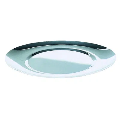 Mepra Due Oval Charger Plate - 6 Pieces - Stainless Steel In Silver