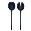 Mepra Due Salad Serving Set In Black Gold
