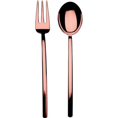 Mepra Due Serving Set In Bronze