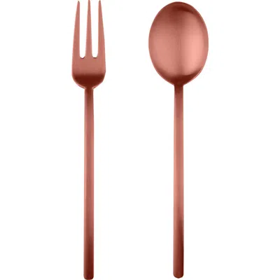 Mepra Due Serving Set In Ice Bronze