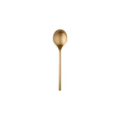 Mepra Due Soup Spoon - 24 Pieces In Ice Oro
