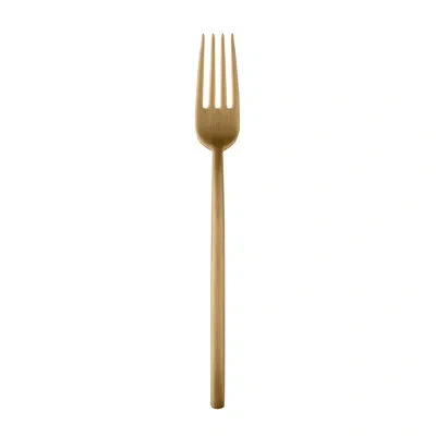 Mepra Due Table Fork - 48 Pieces In Ice Oro