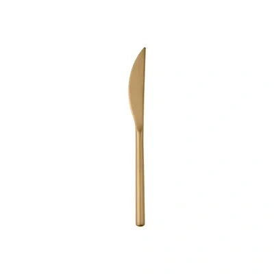 Mepra Due Table Knife - 48 Pieces In Ice Oro