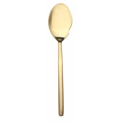 Mepra Due Tasting Spoon - 12 Pieces In Ice Gold
