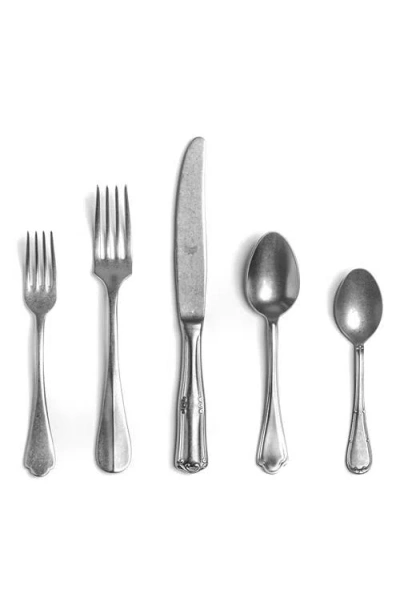 Mepra Original Vintage 5-piece Flatware Set In Silver