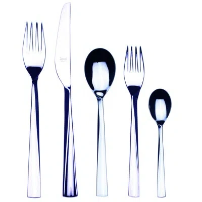 Mepra Elica Flatware Set - 20 Pieces - Stainless Steel