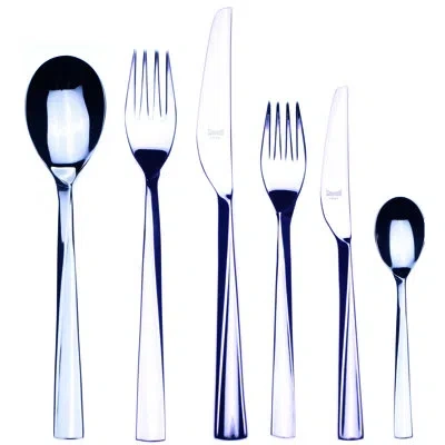 Mepra Elica Flatware Set - 36 Pieces - Stainless Steel