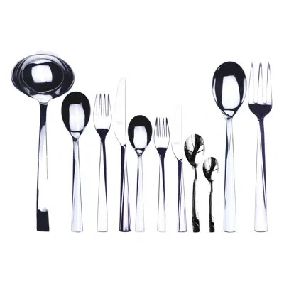 Mepra Elica Flatware Set - 99 Pieces - Stainless Steel
