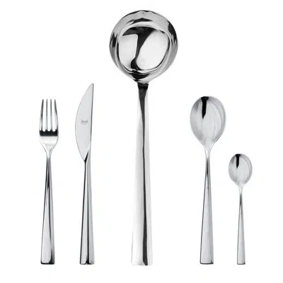 Mepra Energia Flatware Set - 49 Pieces - Stainless Steel