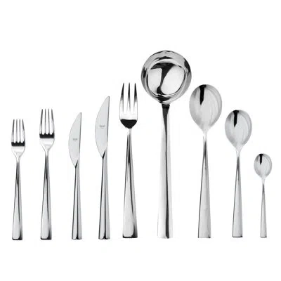 Mepra Energia Flatware Set - 75 Pieces - Stainless Steel