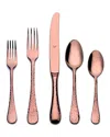 Mepra Epoque 5-piece Stainless Steel Place Setting Set In Bronze