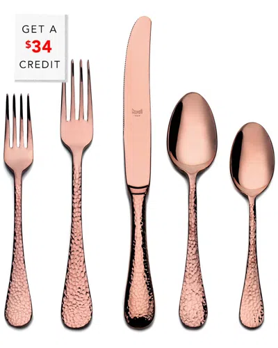 Mepra Epoque 5pc Place Setting With $34 Credit In Metallic