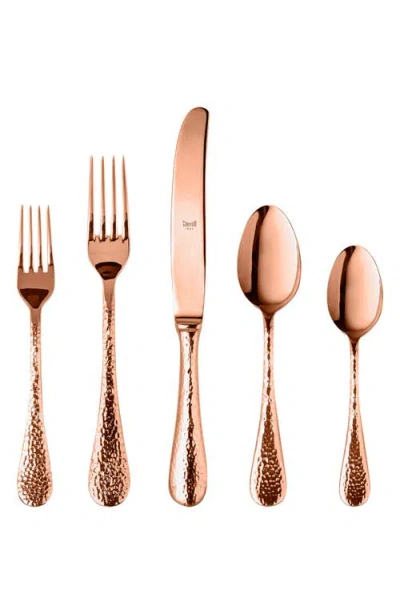 Mepra Epoque Bronze 5-piece Place Setting In Gold