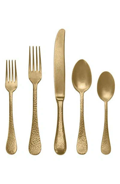 MEPRA MEPRA EPOQUE DISTRESSED BRONZE 5-PIECE PLACE SETTING