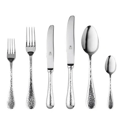 Mepra Epoque Flatware Set - 36 Pieces - Stainless Steel In Silver