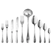 Mepra Epoque Flatware Set - 87 Pieces - Pewter In Silver