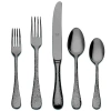 Mepra Epoque Flatware Set In Black