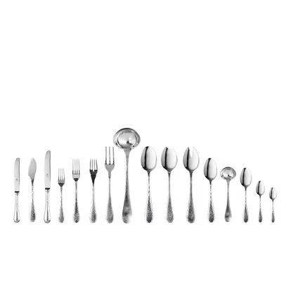 Mepra Epoque Flatware Set With H/h Knives - 126 Pieces - Stainless Steel