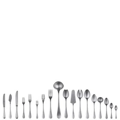 Mepra Epoque Flatware Set With H/h Knives - 151 Pieces - Stainless Steel In Silver