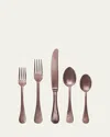 Mepra 5pc Flatware Set In Bronze