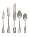 Mepra Epoque Pewter 5-piece Flatware Set In Champagne