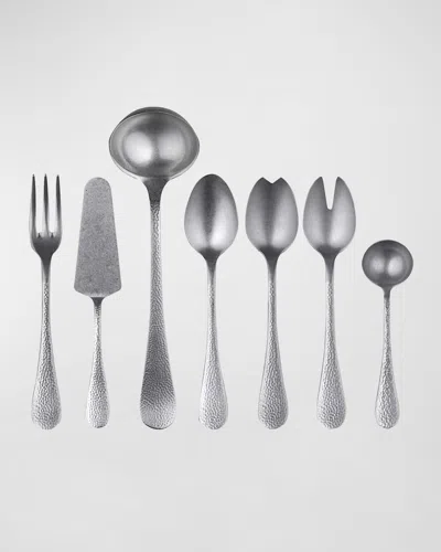 Mepra Epoque Pewter 7-piece Full Serving Set