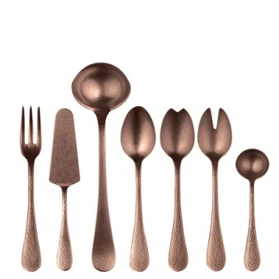 Mepra Epoque Serving Set In Brown