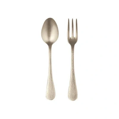 Mepra Epoque Serving Set In Metallic