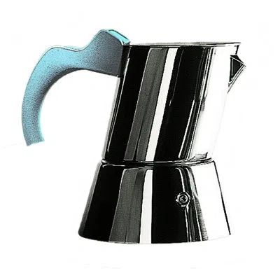 Mepra Ergonomica Coffee Maker 4/6 Cups - 1 Piece In Light Blue