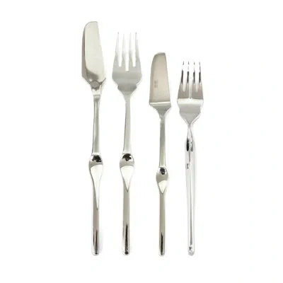 Mepra Ergonomica Fish Set With H/h Knives - 26 Pieces - Stainless Steel