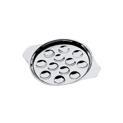 Mepra Escargot Dish (12 Pc.)   D: 7-1/8" In Silver