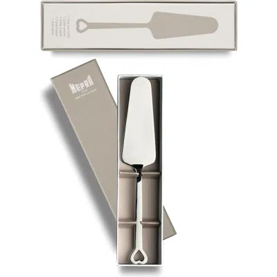 Mepra Evento Cake Server In Silver