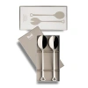 Mepra Evento Salad Serving Set In Silver