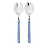 Mepra Fantasia 2 Piece Salad Serving Set In Lavanda