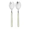 Mepra Fantasia 2 Piece Salad Serving Set In Salvia