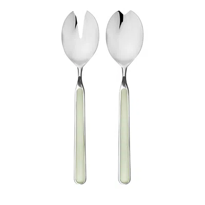Mepra Fantasia 2 Piece Salad Serving Set In Salvia
