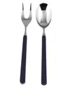 Mepra Fantasia 2-piece Serving Set In Cobalt