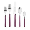 Mepra Fantasia 20 Piece Flatware Set In Light Mauve