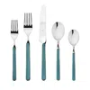 Mepra Fantasia 20 Piece Flatware Set In Petroleum
