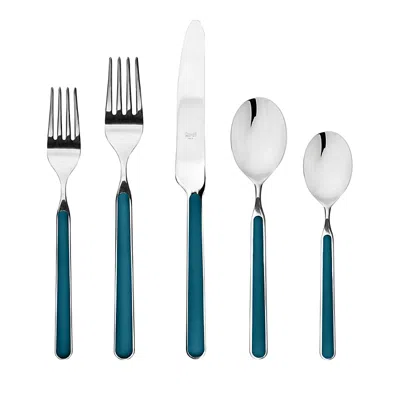 Mepra Fantasia 20-piece Flatware Set In Blue
