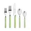 Mepra Fantasia 20-piece Flatware Set In Green