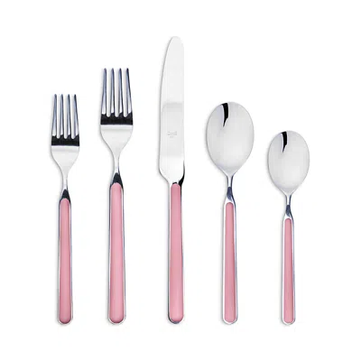 Mepra Fantasia 20-piece Flatware Set In Pink