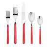 Mepra Fantasia 20-piece Flatware Set In Red