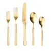 Mepra Fantasia Ice Oro 5-piece Place Setting In Vanilla