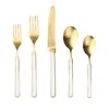 Mepra Fantasia Ice Oro 5-piece Place Setting In White